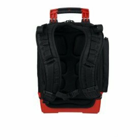 Wiha Backpack, Heavy Duty Tool Hauler Backpack, Black/Red 91869